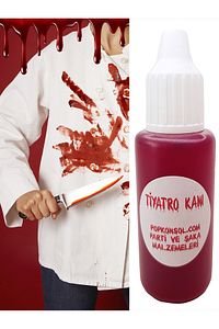 1 Adet Yapay Tiyatro Şaka Kanı Hallowen Sahte Kan ürün fotoğrafı