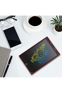 Dijital Kalemli Çizim Yazı Tahtası Not Yazma Eğitim Tableti Writing Tablet 8,5 Inç Kırmızı ürün fotoğrafı