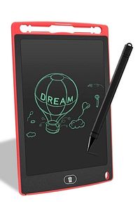 Dijital Kalemli Çizim Yazı Tahtası Not Yazma Eğitim Tableti Writing Tablet 8,5 Inç Kırmızı ürün fotoğrafı