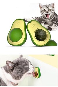 Avokado Catnip Avokado Kedi Çimi Topu Avokado Kedi Nanesi Oyuncağı ürün fotoğrafı