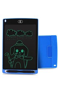 Writing Tablet Lcd 8,5 Inç Dijital Kalemli Çizim Yazı Tahtası Grafik Not Yazma Eğitim Tableti-mavi ürün fotoğrafı