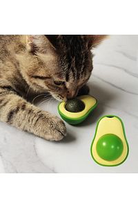 Avokado Catnip Avokado Kedi Çimi Topu Avokado Kedi Nanesi Oyuncağı ürün fotoğrafı