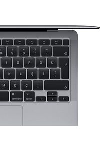 Macbook Air M1 Çip 8gb 256gb Ssd Macos 13" Qhd Taşınabilir Bilgisayar Uzay Grisi ürün fotoğrafı