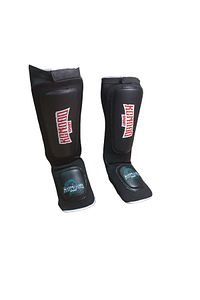 Mma, Muay Thai, Kick Boks Elastik Kaval Koruyucu Ayaküstü Deri Takviyeli - Siyah ürün fotoğrafı