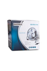 Siyah Metal Masaüstü Usb Fan Efn-482 ürün fotoğrafı