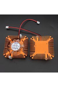 Alüminyum Fanlı Soğutucu 12v 3w-20w Led Işık Için Uyumlu ürün fotoğrafı