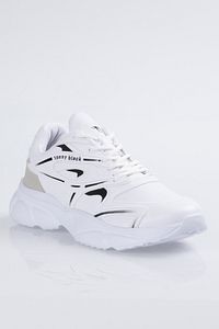 Unisex Beyaz Faylon Taban Spor Ayakkabı Tbb013 ürün fotoğrafı