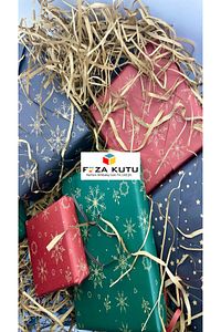 Paket Kağıdı Kraft Kağıt Ambalaj Kağıdı Hediye Kağıdı Yılbaşı Çeyiz Paketleme Kağıt 70x100 (10 ADET) ürün fotoğrafı