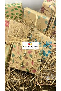 Paket Kağıdı Kraft Kağıt Ambalaj Kağıdı Hediye Kağıdı Yılbaşı Çeyiz Paketleme Kağıt 70x100 (10 ADET) ürün fotoğrafı