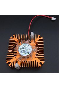 Alüminyum Fanlı Soğutucu 12v 3w-20w Led Işık Için Uyumlu ürün fotoğrafı