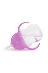 Tıklama Kilitli Uçlu Pipetli Alıştırma Bardağı, 6ay 207ml Mor ürün fotoğrafı
