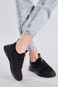 Unisex Siyah Spor Ayakkabı Tbqnt ürün fotoğrafı