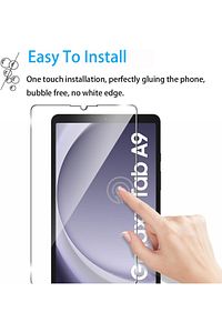 Samsung Galaxy Tab A9 8.7 inç Ekran Koruyucu Şeffaf Cam Nano Esnek Kırılmaz Ekran Camı Tam Uyumlu ürün fotoğrafı