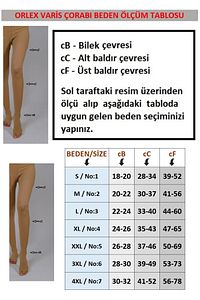 Diz Altı Çorabı Burnu Açık (TEN RENGİ) Orta Basınç Ccl2(ÇİFT BACAK) ürün fotoğrafı