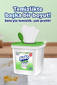Tüm Yüzeyler Kova Islak Temizlik Mendili 300 Yaprak ürün fotoğrafı