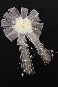 Krem Bohça Süsü, Gelin Damat Çeyiz Valiz Düğün Nişan Konvoy Gelin Arabası Sünnet Kına Süsü 1 Adet ürün fotoğrafı