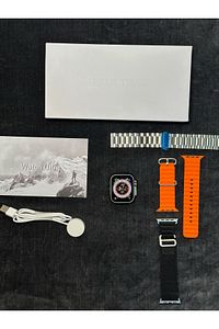 Gerçek 49mm Hw8 Pro Ultra Max Watch 8 Ultra 2.05 Hd Ekran Kordon Kilitli ürün fotoğrafı