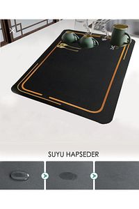 Sihirli Tezgah Üstü Bulaşık Yıkama Matı | Kurulama Matı 40x50 Cm ürün fotoğrafı