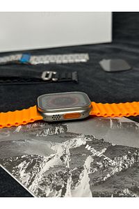 Gerçek 49mm Hw8 Pro Ultra Max Watch 8 Ultra 2.05 Hd Ekran Kordon Kilitli ürün fotoğrafı