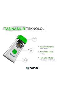Taşınabilir Nebulizatör Solunum Cihazı ürün fotoğrafı