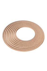8'li Ham Mdf, 8mm Kalınlık, 30 Cm Kasnak, Boyanabilir Vidasız Kasnak, Makrome Halkası, Düş Kapanı ürün fotoğrafı