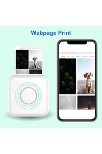 Mini Akıllı Yazıcı Cep Telefonu Bluetooth Taşınabilir Termal Fotoğraf Etiket ürün fotoğrafı