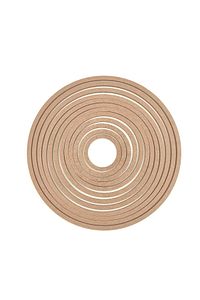 12'li Ham Mdf, 8mm Kalınlık, 30 Cm Kasnak, Boyanabilir Vidasız Kasnak, Makrome Halkası, Düş Kapanı ürün fotoğrafı