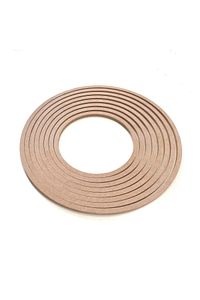 8'li Ham Mdf, 8mm Kalınlık, 30 Cm Kasnak, Boyanabilir Vidasız Kasnak, Makrome Halkası, Düş Kapanı ürün fotoğrafı