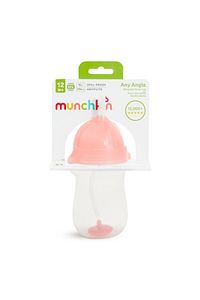 Tıklama Kilitli Uçlu Pipetli Alıştırma Bardağı, 12ay , 296ml, Pembe, 1 Adet ürün fotoğrafı