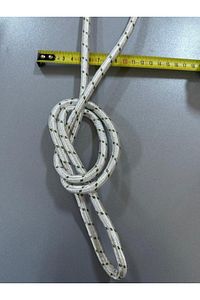İSKOTA HALAT 8MM 50 mt Bayrak .Branda , Kamp Ipi ,Tekne Halatı ,Hamak ,Salıncak İpi ürün fotoğrafı