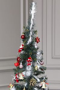 Luxury Series 150 CM 260 Dal Plastik Ayaklı Yılbaşı Çam Ağacı ürün fotoğrafı