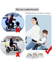 Çocuk Motosiklet Emniyet Kemeri Çoğu motosiklet için ayarlanabilir kemer ürün fotoğrafı