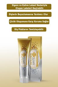 Golden White Diş Macunu ürün fotoğrafı