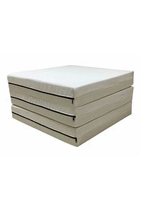 Deprem Yatağı - Üçe Katlanır Puf Yatak - Çadır Içi Katlanır Yatak - Kamp Yatağı 60x180x9,5 Cm ürün fotoğrafı