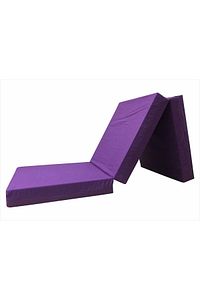 Deprem Yatağı - Üçe Katlanır Puf Yatak - Çadır Içi Katlanır Yatak - Kamp Yatağı 60x180x9,5 Cm ürün fotoğrafı