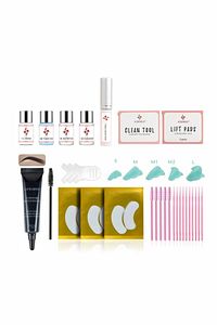 Iconsıgn® Kirpik Lifting, Lash Lift, Kaş Perma Kirpik Perma Seti (FULL) Jel Kaş Boyası Black ürün fotoğrafı