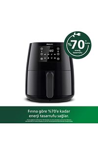 3000 Serisi L Airfryer, 0.8kg, 4.1L Kapasiteli Hazne, Siyah, HD9243/90 ürün fotoğrafı