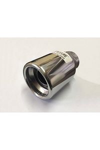 80 Lık Islık Egzoz Ucu Paslanmaz Islık Sesli Eksoz Başlığı Çift Kapak Turbo Ekzoz Kafası 80mm 8 Cm ürün fotoğrafı