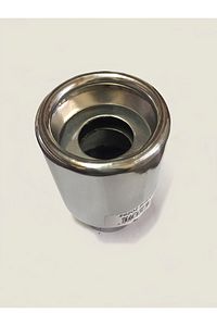 80 Lık Islık Egzoz Ucu Paslanmaz Islık Sesli Eksoz Başlığı Çift Kapak Turbo Ekzoz Kafası 80mm 8 Cm ürün fotoğrafı
