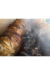 Kokoreç / Kuzu Kokoreç / Izmir Usulü Sarım ( 2 Kg - Kömürde Pişirilmiş - Dilimlenmiş ) ürün fotoğrafı