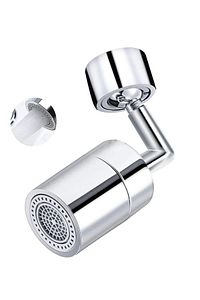 Mutfak Lavabo Başlığı Universal 720 Derece Oynar Tasarruflu Musluk Ucu 4 Filtreli Batarya Ucu ürün fotoğrafı
