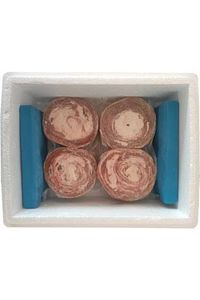 Kokoreç / Kuzu Kokoreç / Izmir Usulü Sarım ( 2 Kg - Kömürde Pişirilmiş - Dilimlenmiş ) ürün fotoğrafı