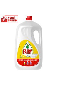 Temiz & Ferah Sıvı Bulaşık Deterjanı 2600 ml Limon Kokulu Süper Ekonomik Paket ürün fotoğrafı
