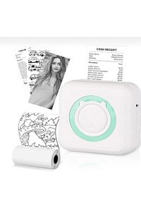 Mini Termal Yazıcı, Taşınabilir, Kablosuz Bluetooth Mürekkepsiz Yazıcı ürün fotoğrafı
