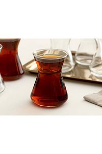 STD Düz Cam 6'lı Çay Bardağı 125 Ml Klasik ürün fotoğrafı