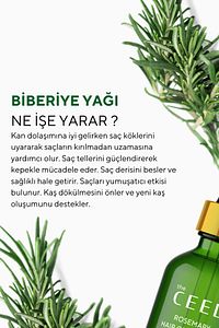 Biberiye Yağı Complexi Saç Dökülmesi ve Yıpranmış Saçlar için Hızlı Saç Uzatan Biotinli Saç Bakımı ürün fotoğrafı