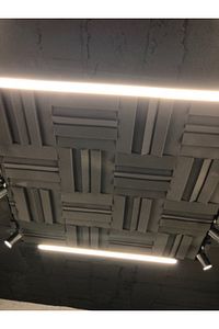 Akusik Panel Desi55 50mm Bantsız 15dns 50x50 ürün fotoğrafı