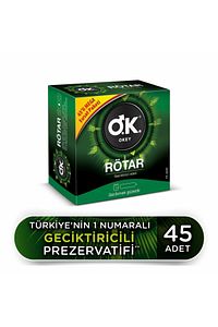 Rötar Geciktiricili 45'li Prezervatif Fırsat Paketi ürün fotoğrafı