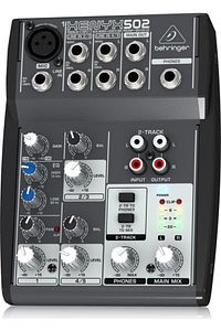 Xenyx 502 5-ın 2-bus Mixer With Xenyx Mic Preamp And British Eq ürün fotoğrafı