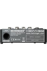Xenyx 502 5-ın 2-bus Mixer With Xenyx Mic Preamp And British Eq ürün fotoğrafı